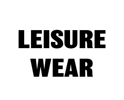 Leisure Wear